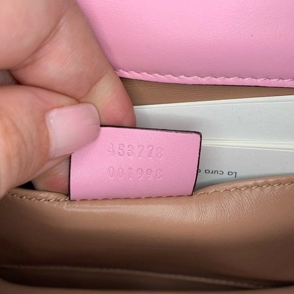 GUCCI Pink Broadway Pearl Handbag - Picture 8 of 8